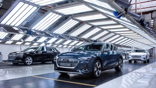 Visite guidée virtuelle de la production d'Audi Brussels