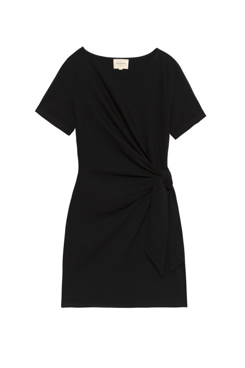 SéZane   Robe Pippa Noire Courte (3)