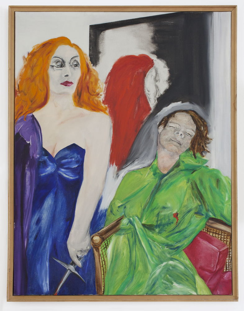 Jacqueline de Jong, Rhapsodie en Rousse, 1981. Oil on canvas, 121 × 94 cm. Courtesy of the artist and Pippy Houldsworth Gallery, London. Photo: Gert-Jan van Rooij