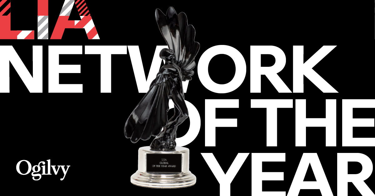 Ogilvy nommé réseau de l'année aux London International Awards pour la troisième année consécutive