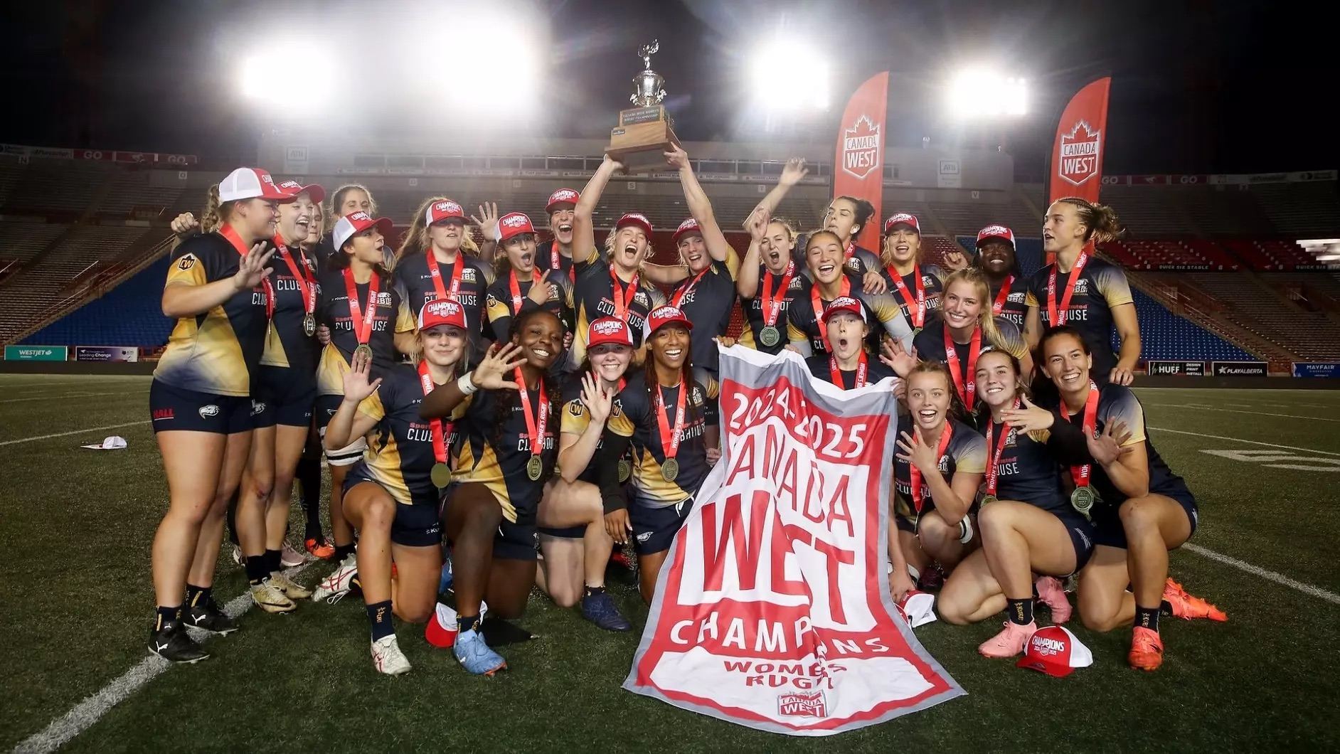 Canada West Unveils 2025 Women's Rugby 15s Schedule