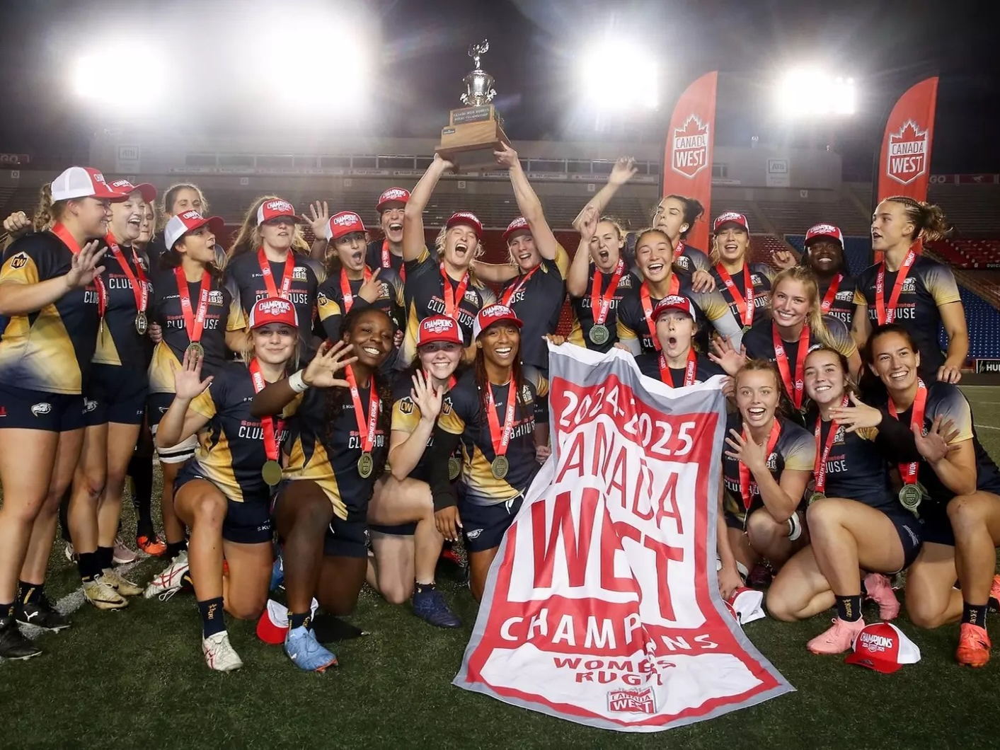 Canada West Unveils 2025 Women's Rugby 15s Schedule