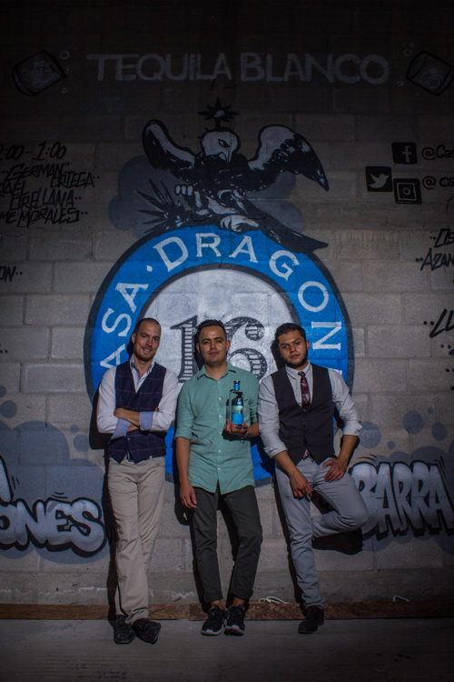 Rusty Cerven, José Luis León y Omar Hamud