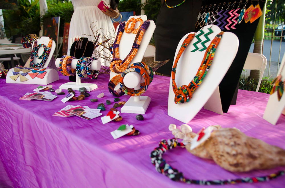 Designs by Dominican Fashion Designer - Kimara Matthew, owner of Finesse Beauty House of Fashion.