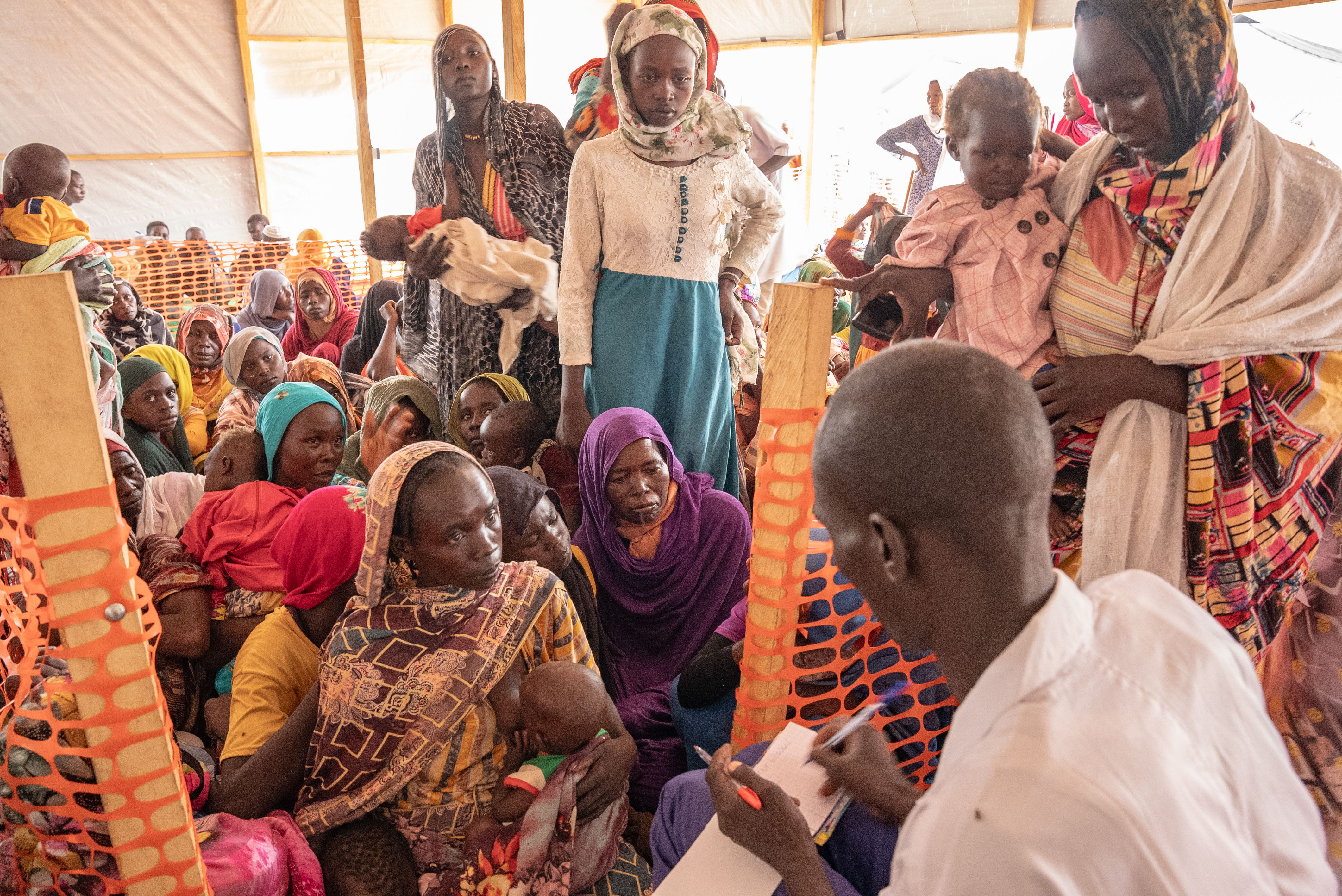Clínica de MSF en Camp Ecole, Adré, Chad. Foto: MSF.