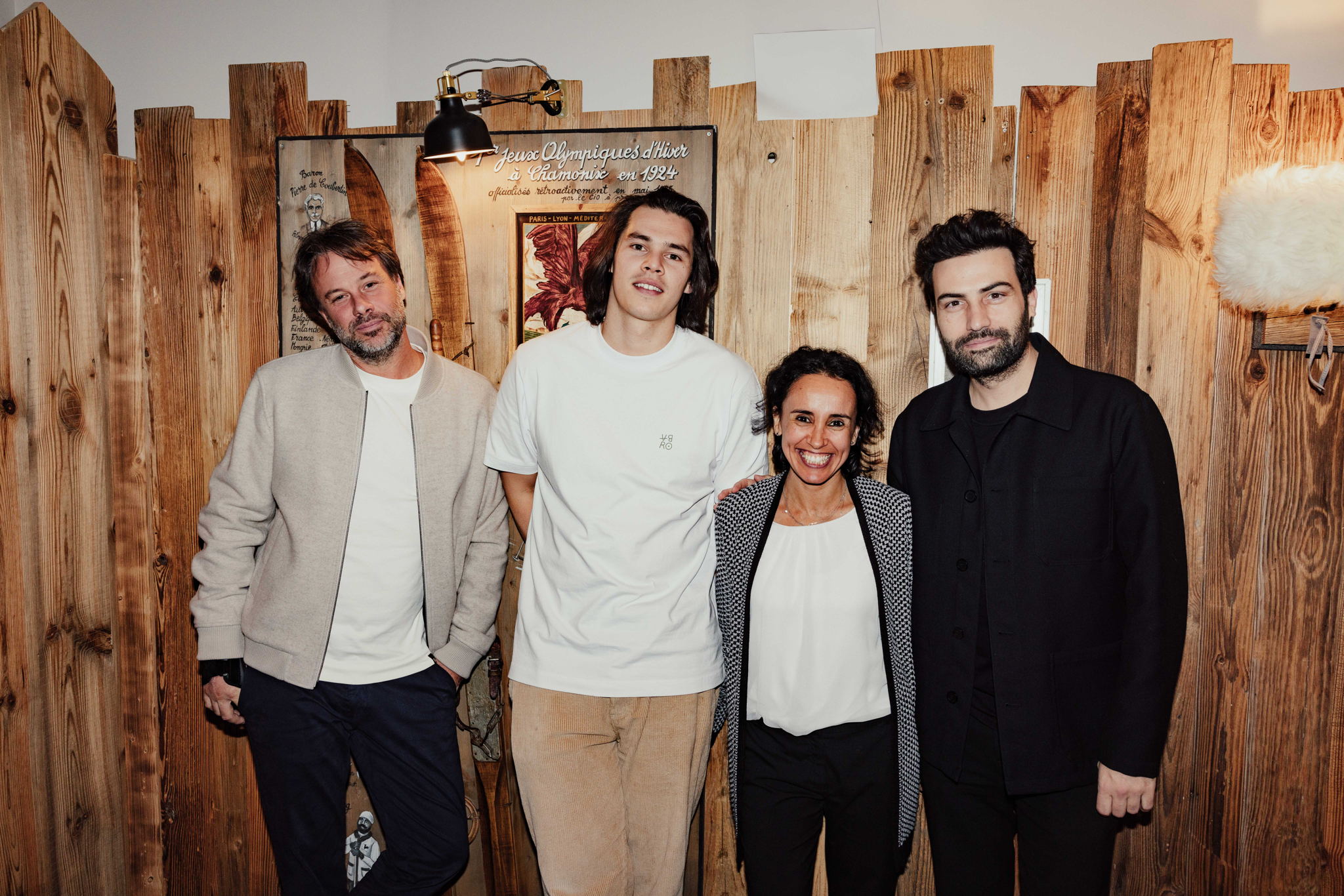 l.n.r. François Houtmans, Matthieu Gossault, Siham Makrache, Miguel-Angel Perez Lavandera