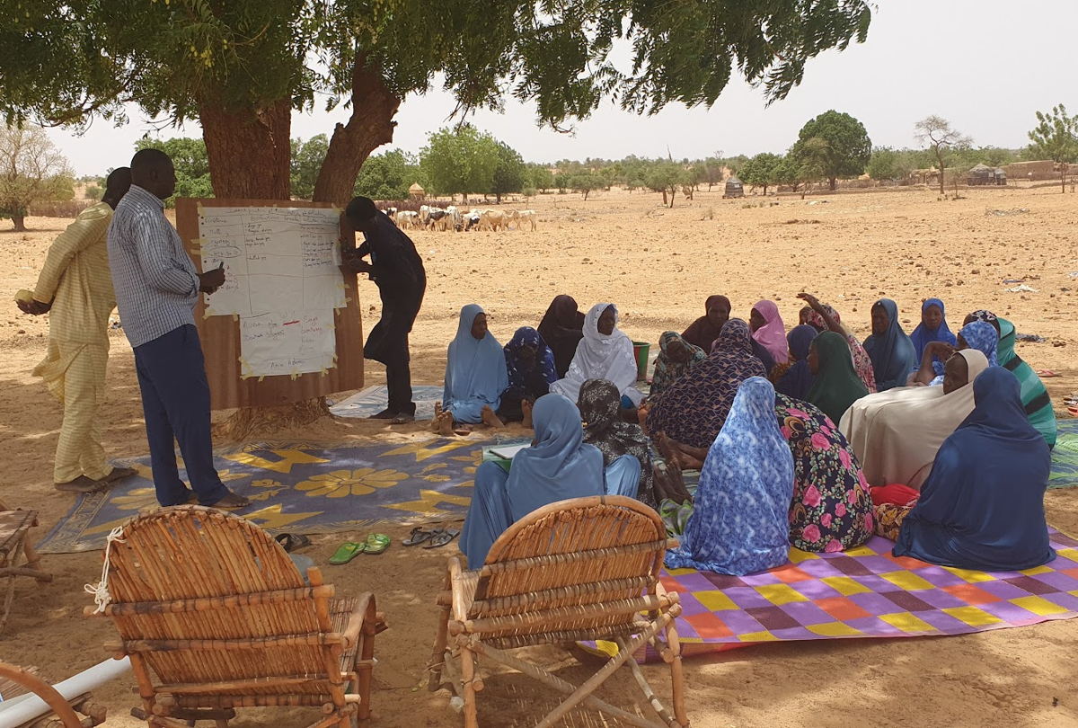 Introducing the new Technology Transfer Framework to the farmers.