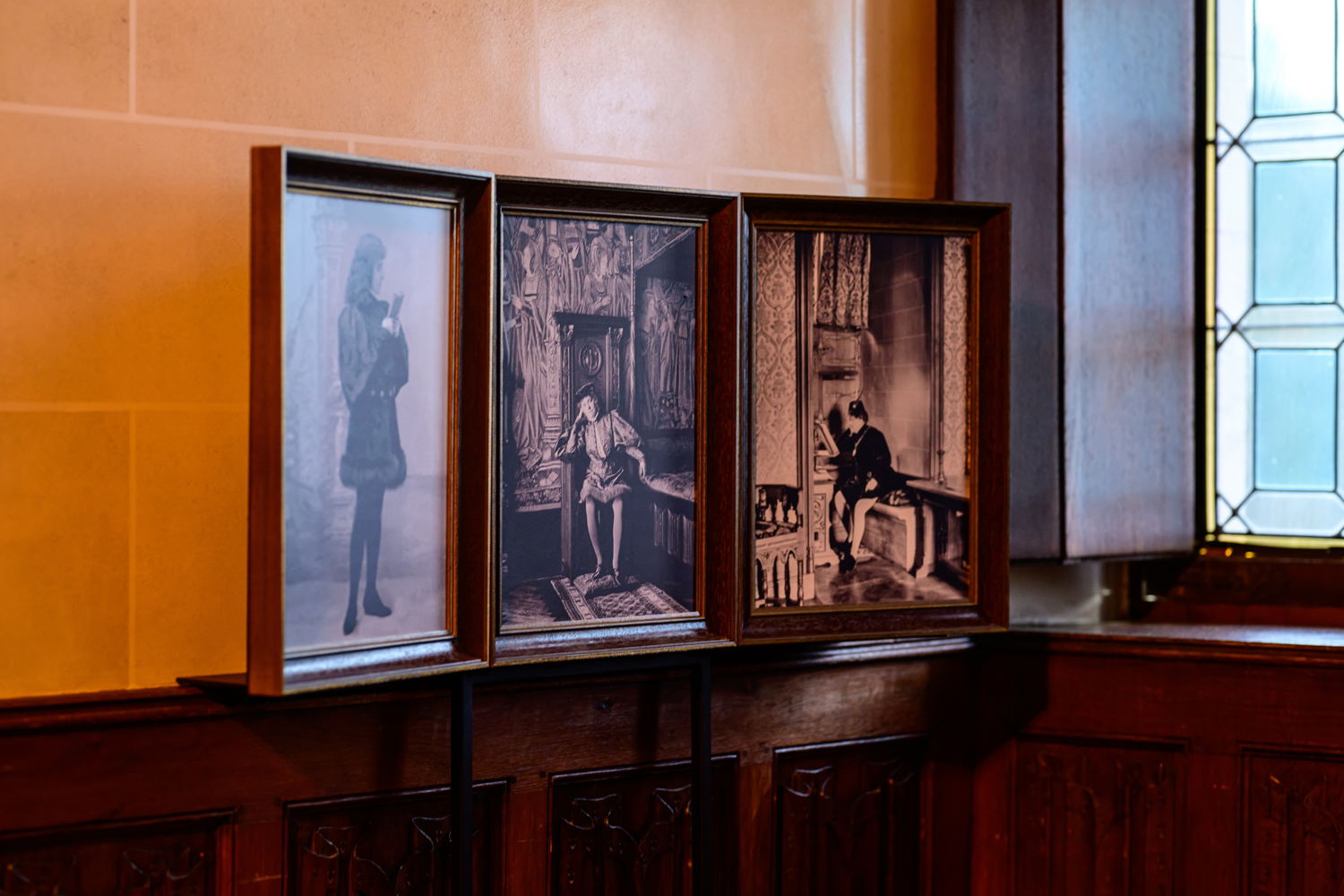 Blauwe kamer, Kasteel van Gaasbeek, foto Jo Exelmans