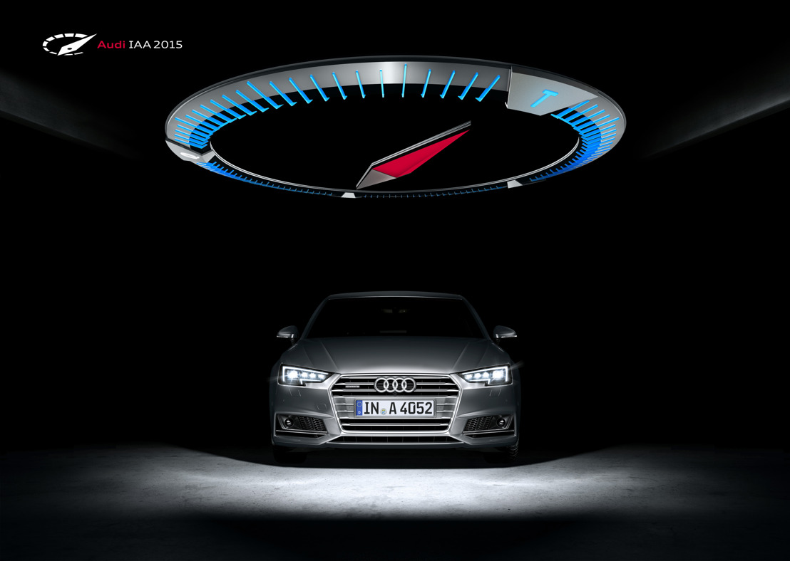 Audi op de IAA 2015: kracht in het viervoud