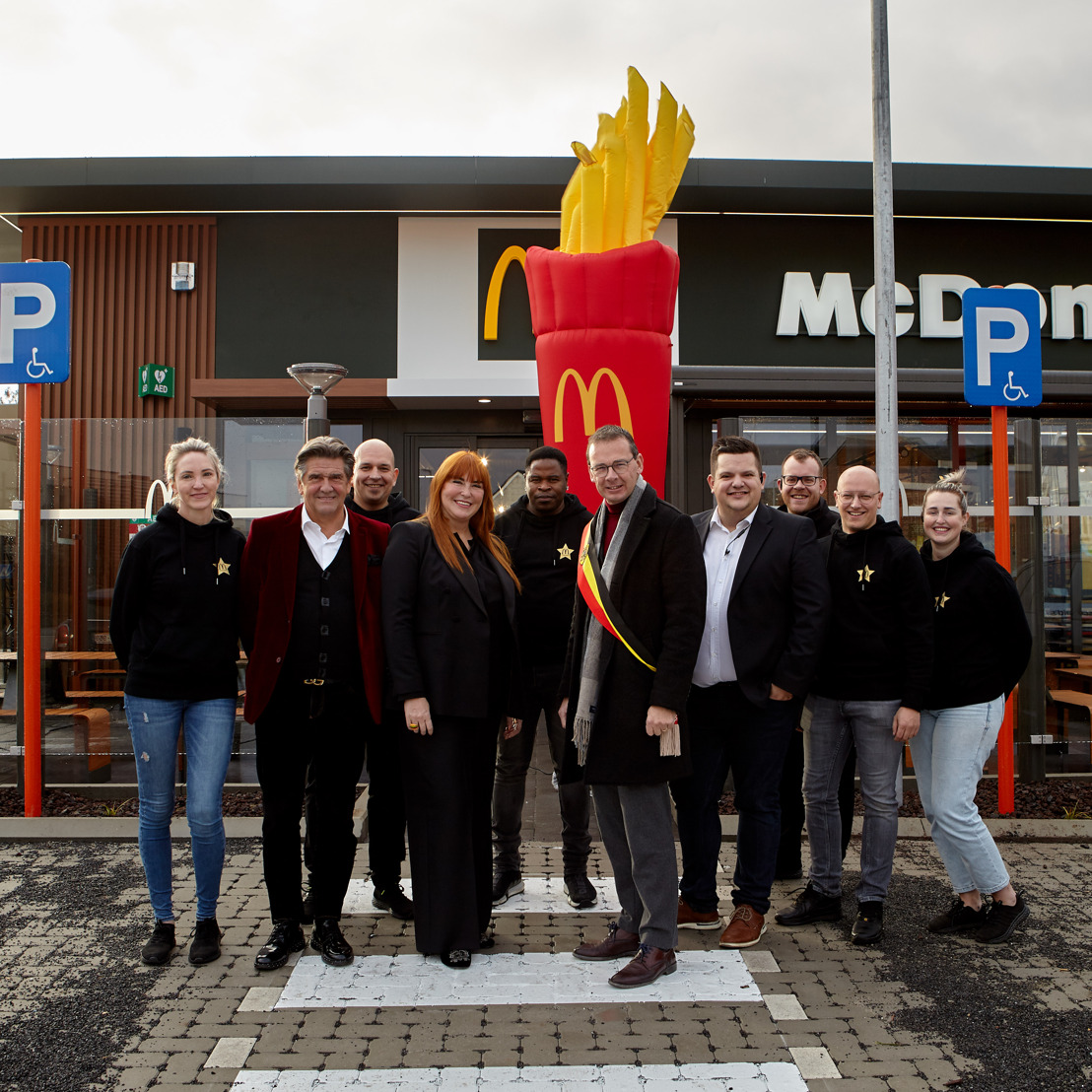 Opening nieuw McDonald’s restaurant Leopoldsburg 
