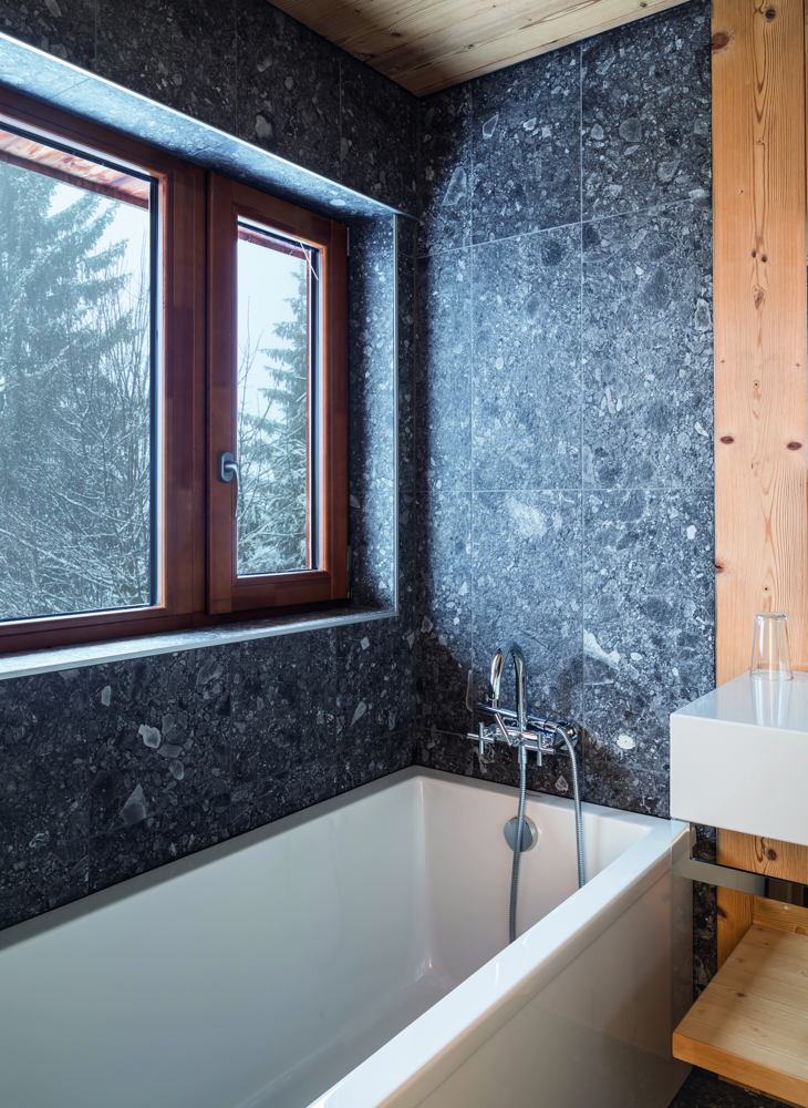Dornbracht - The Mountain House chalet is not far from the French ski resort of La Clusaz - Photographer: Olivier-Martin Gambier