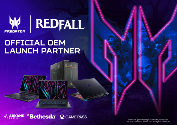 Acer to bring Redfall to Predator Gaming PCs Through Xbox Game Pass Ultimate on May 2