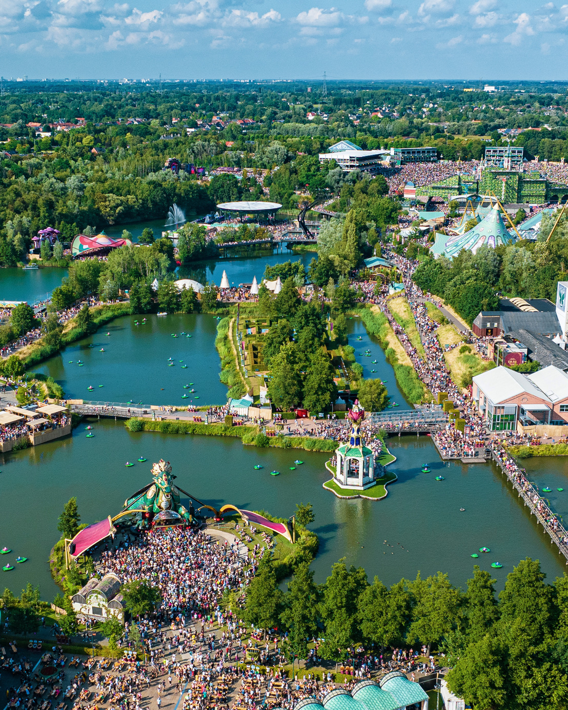 Provincie Antwerpen sluit een langdurige overeenkomst af voor het festival Tomorrowland in De Schorre