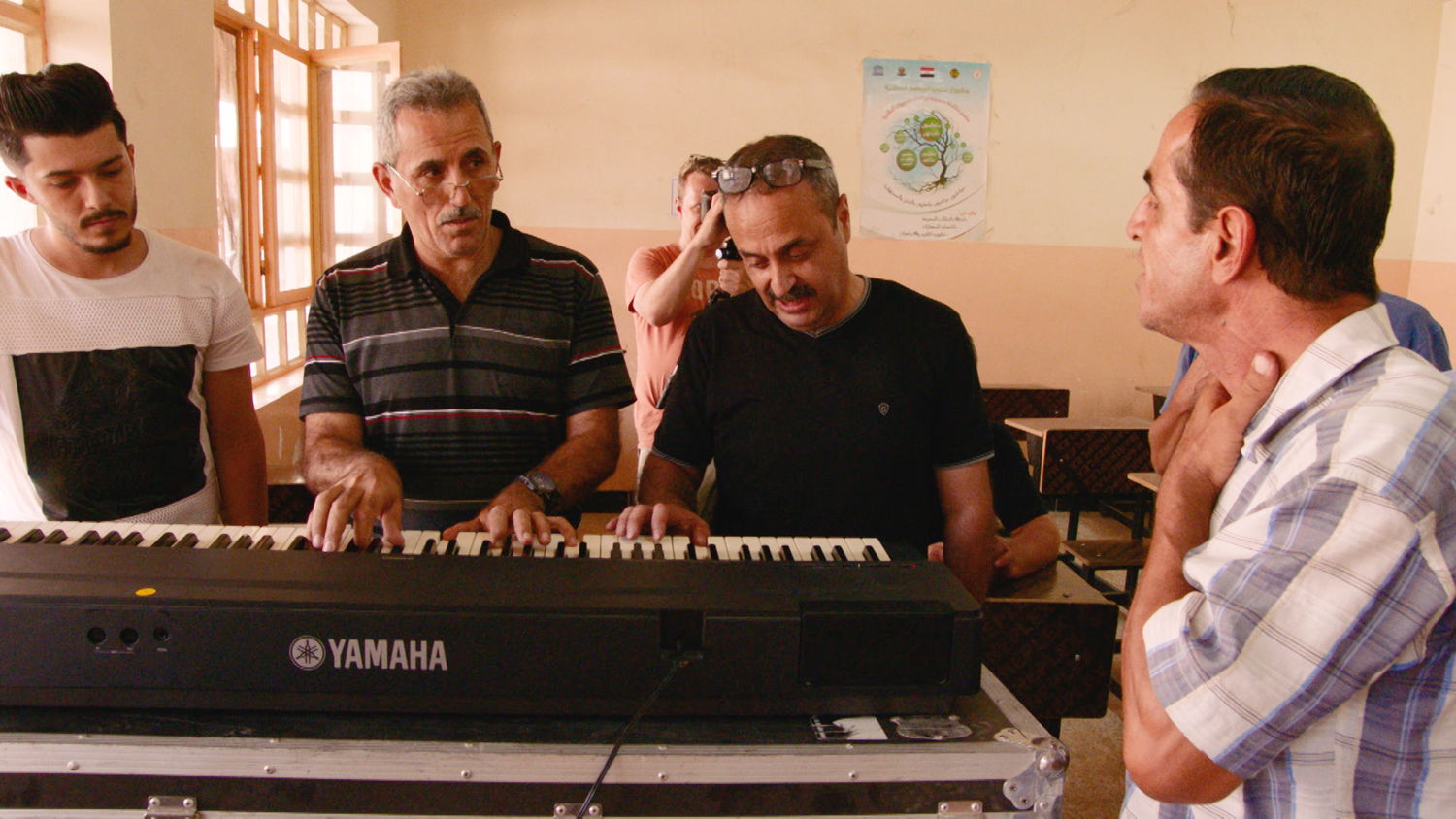 Nieuwe muziekinstrumenten voor Mosul - (c) VRT