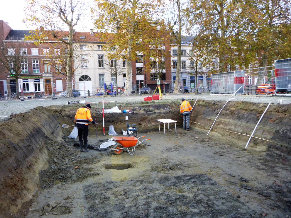 Archeologische opgraving levert waardevolle info op over vroege geschiedenis wijk rond Sint-Jacobskerk