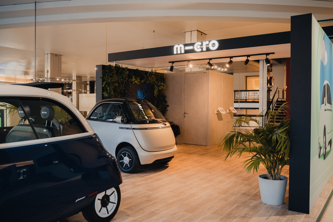 Opening van de eerste Microlino-showroom in België