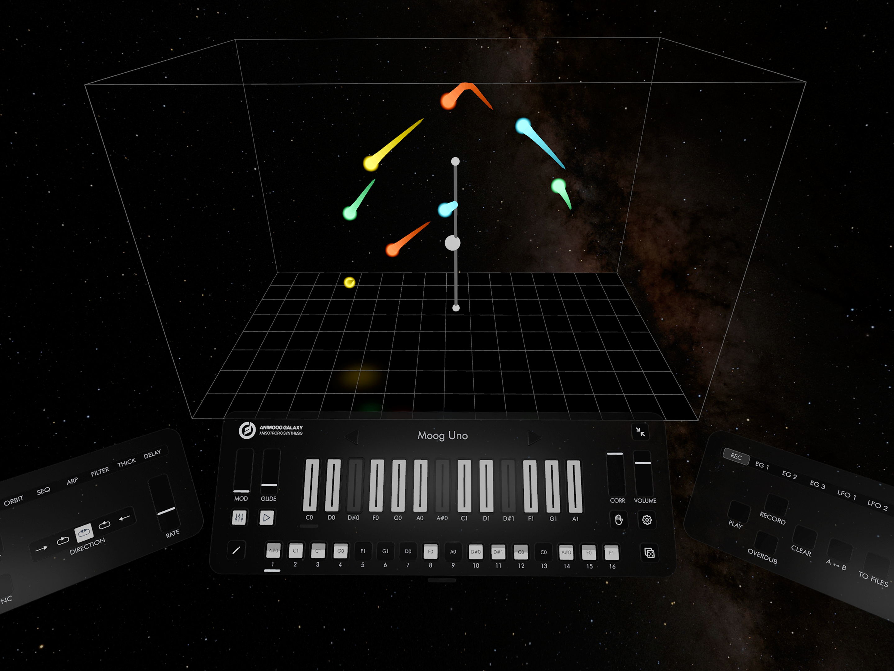 Unlock Another Dimension with Animoog Galaxy, Moog’s New Music Creation App for Apple Vision Pro