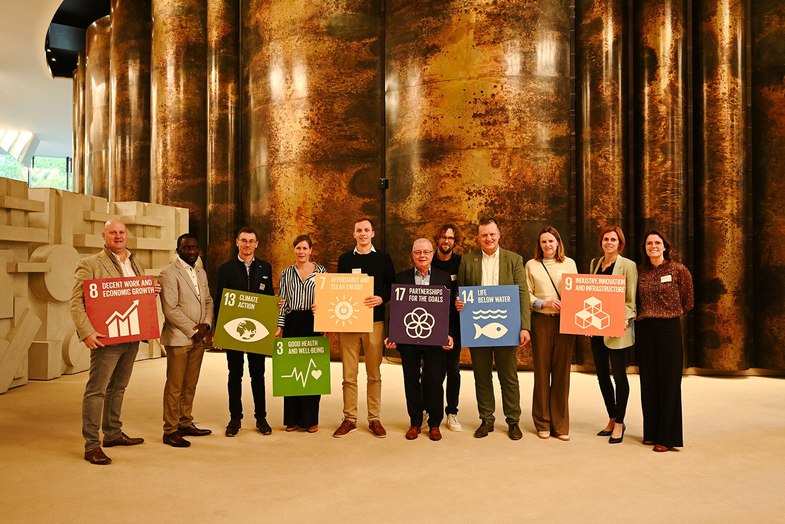 Laureaten SDG Champion en SDG Pioneer 2023 uit regio Antwerpen-Waasland Laureaten SDG Champion en SDG Pioneer 2023 uit regio Antwerpen-Waasland