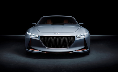Genesis dévoile un concept de berline sportive hybride au salon automobile de New York