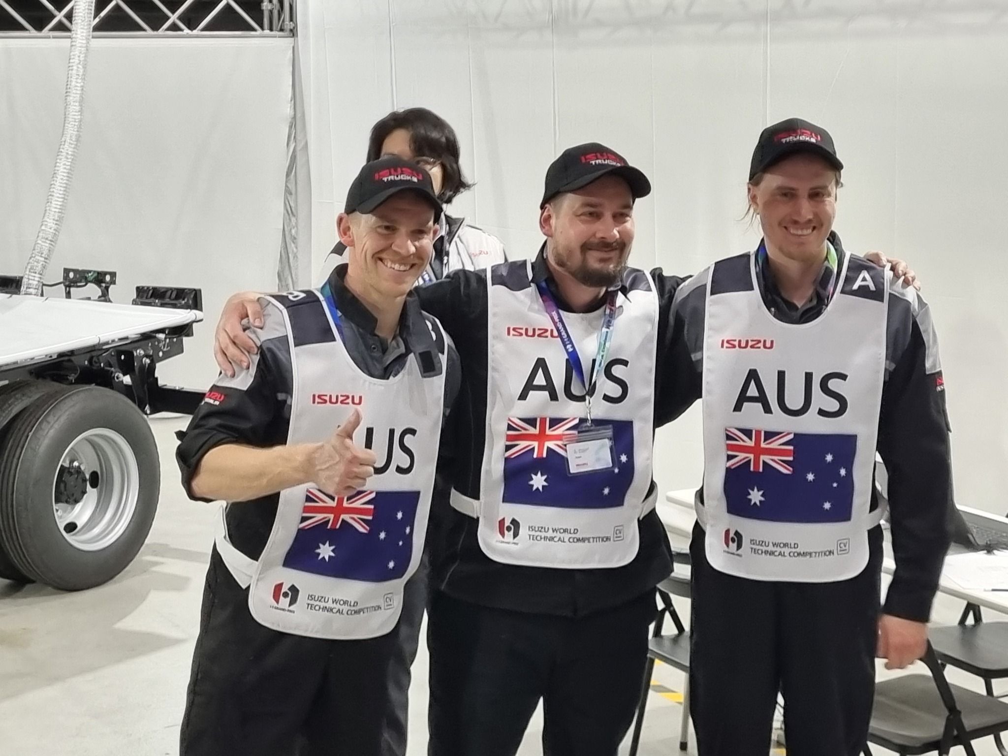 Australia Scores Podium at Isuzu International Skills Competition