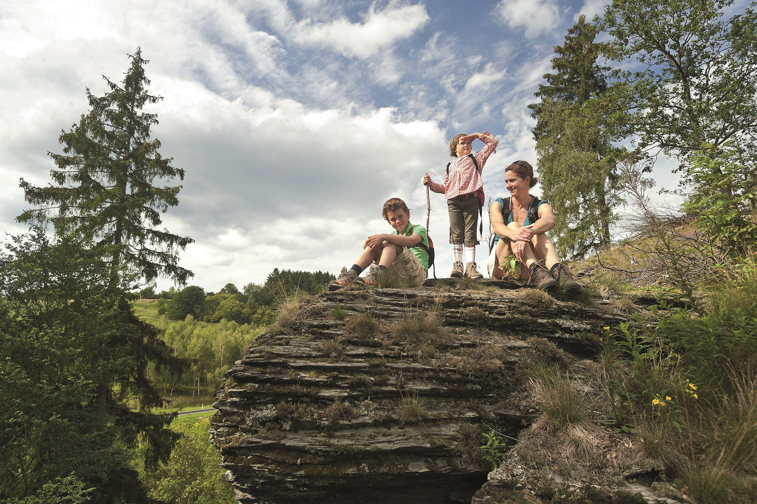 Wandern im Hochwald