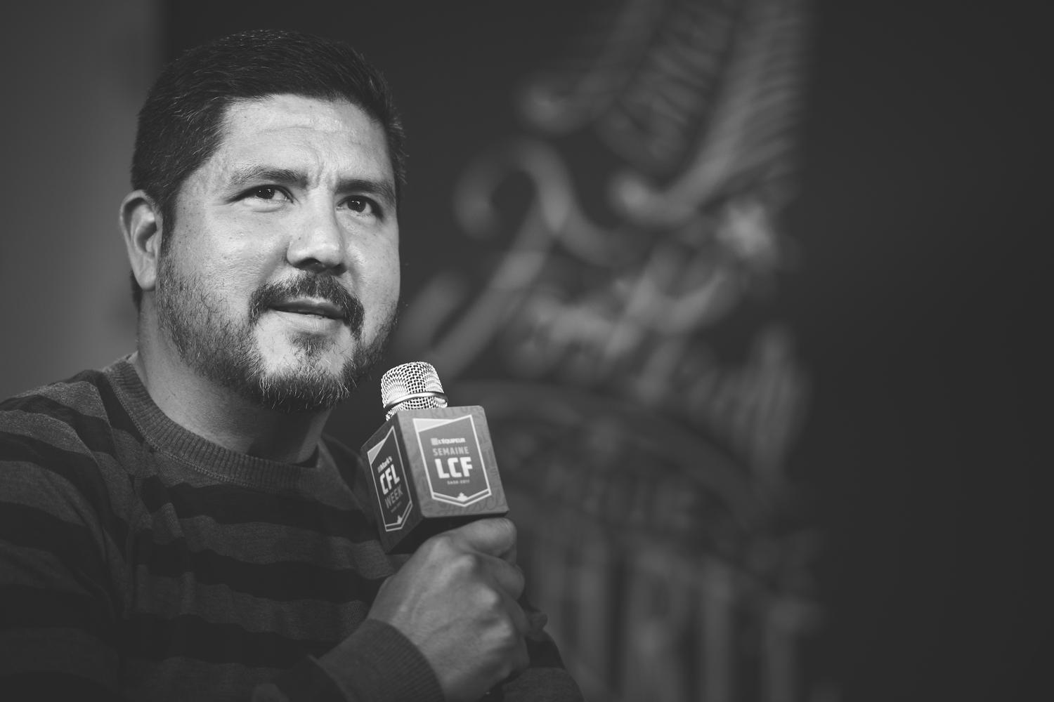 Canadian Football Hall of Fame Class of 2017 member Anthony Calvillo. Photo credit: Johany Jutras/CFL