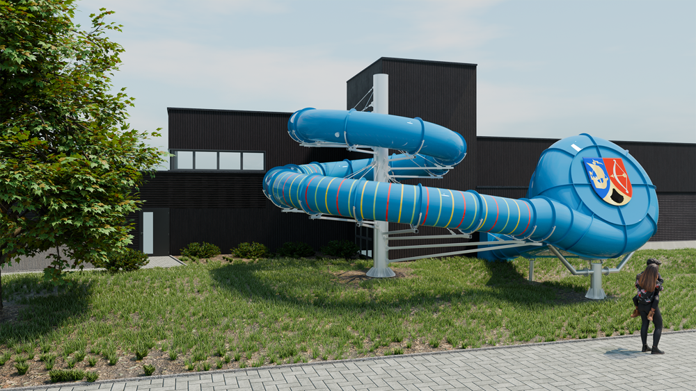 AI nieuwe glijbaan Landal Esonstad