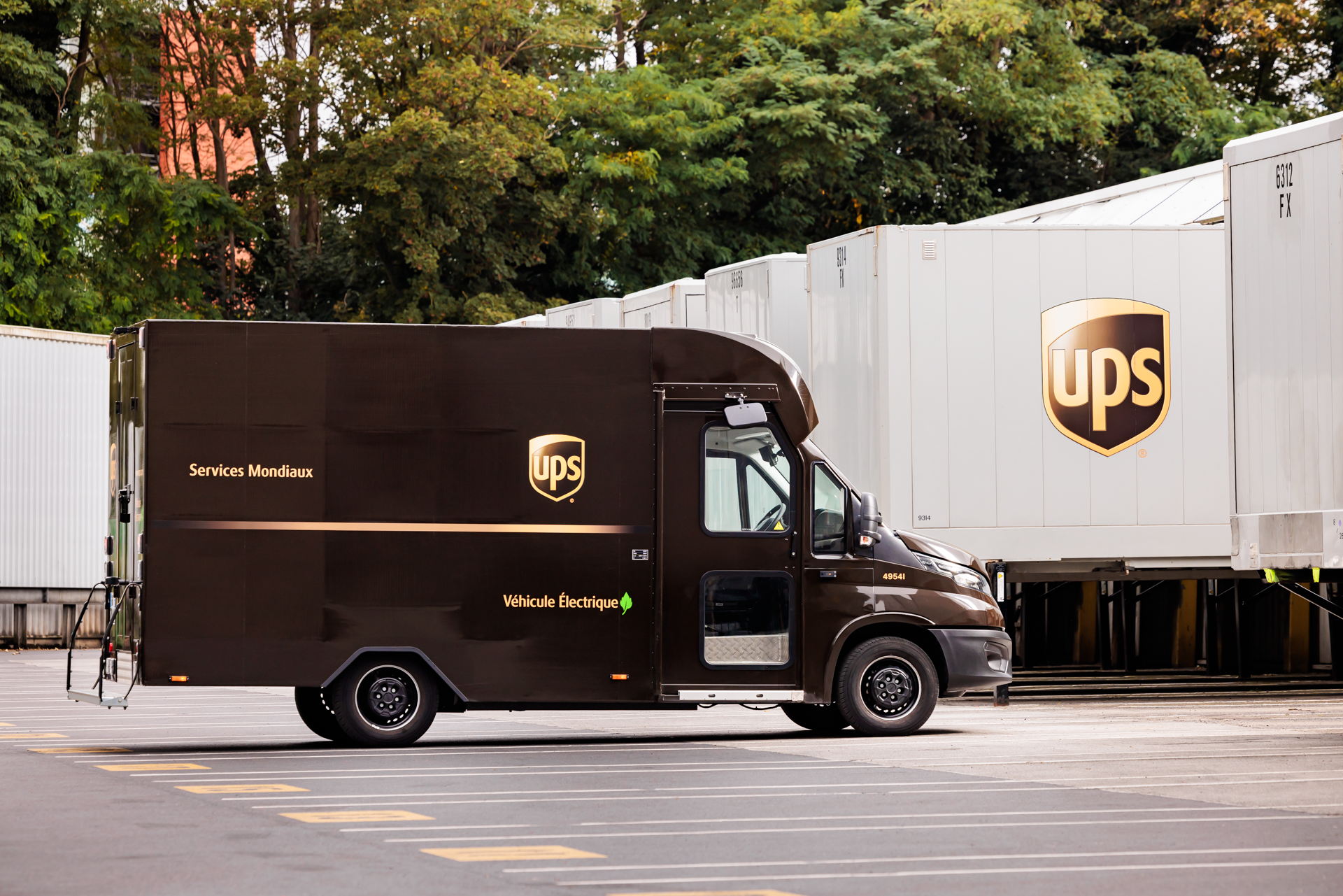 Meer dan 160 nieuwe elektrische voertuigen voor UPS in België en Nederland