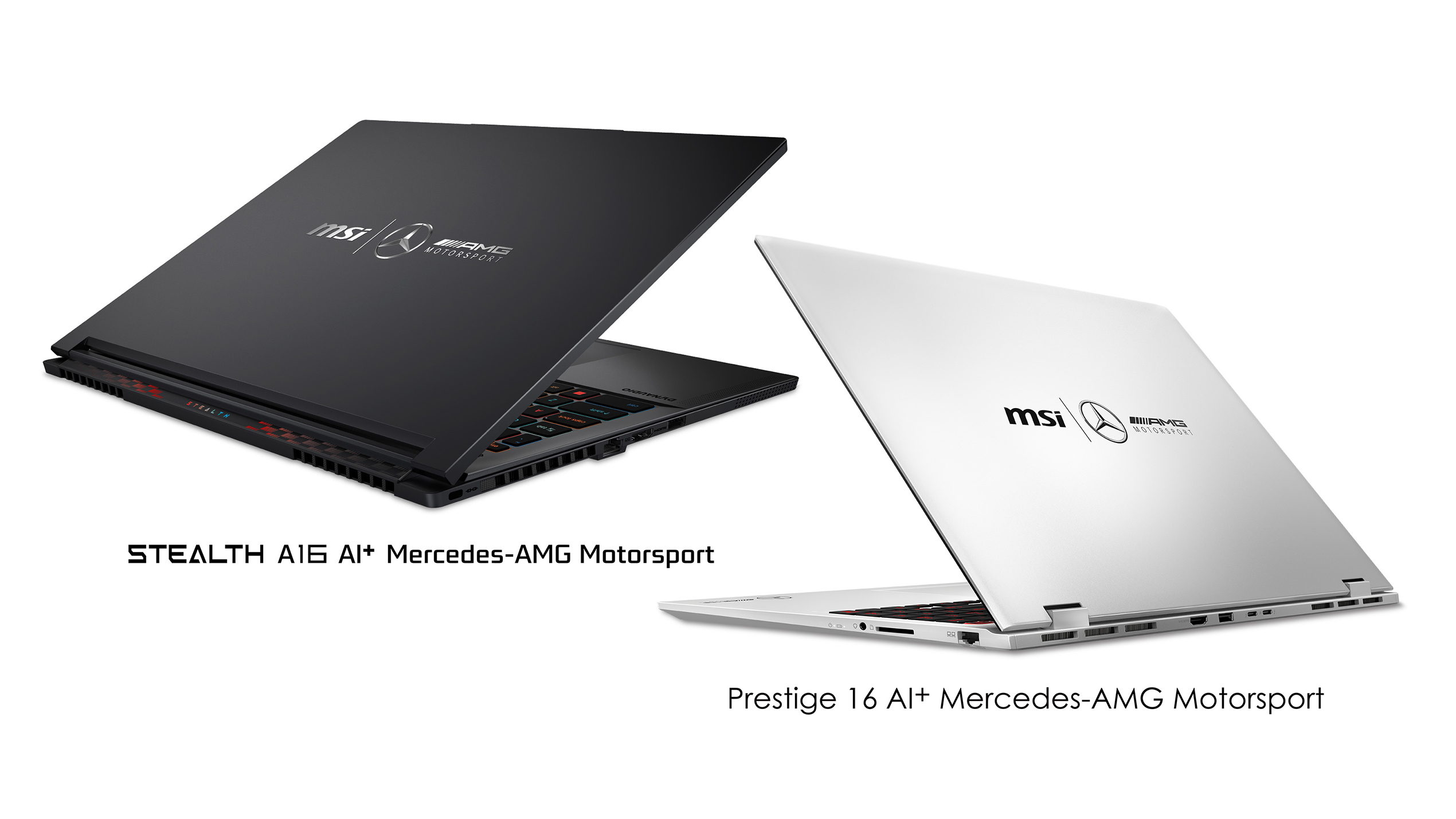 MSI und Mercedes-AMG Motorsport: Neue High-End-Laptops im exklusiven Co-Branding-Design