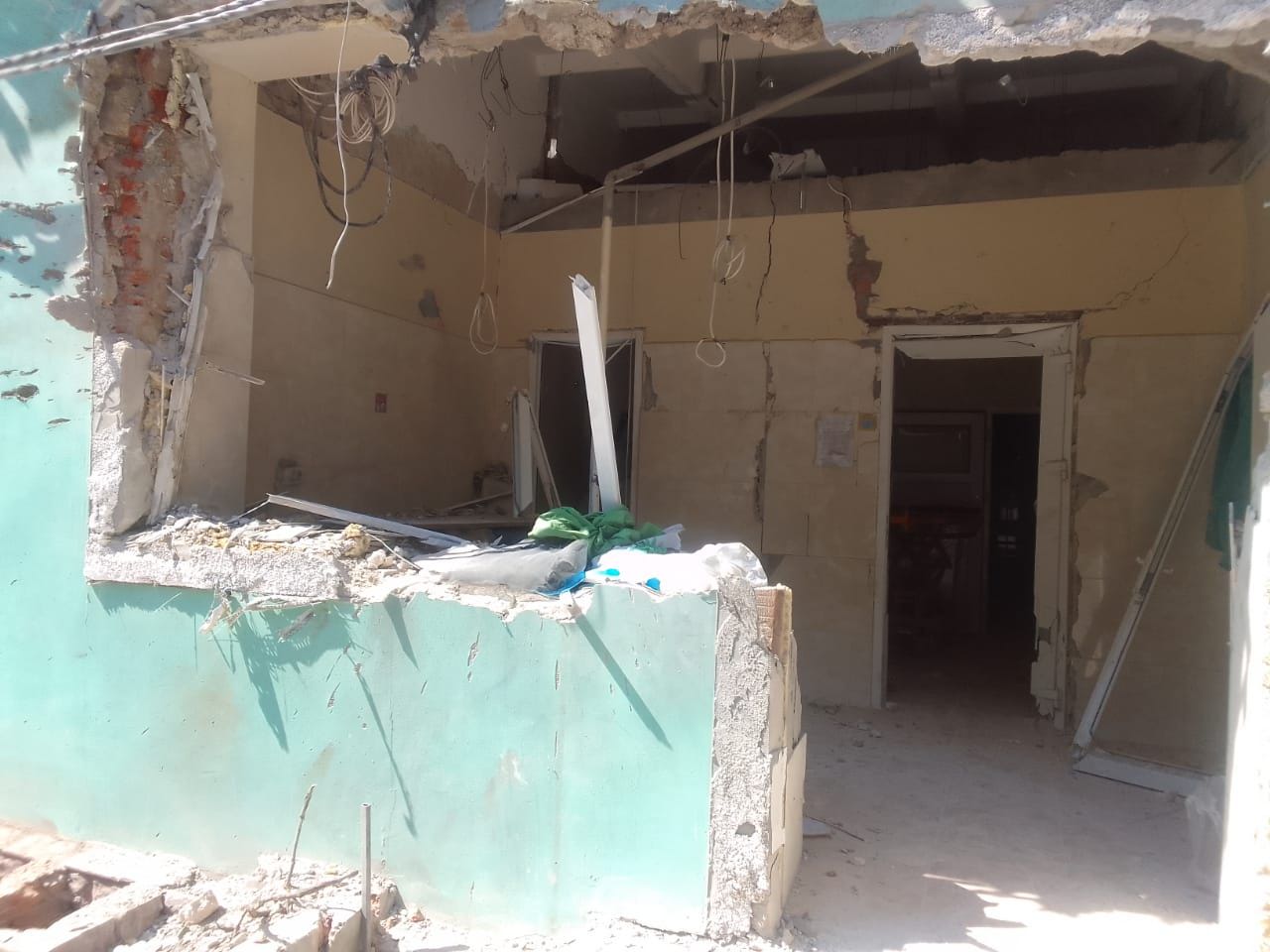 Un hospital de Jersón es bombardeado dos veces en 72 horas 