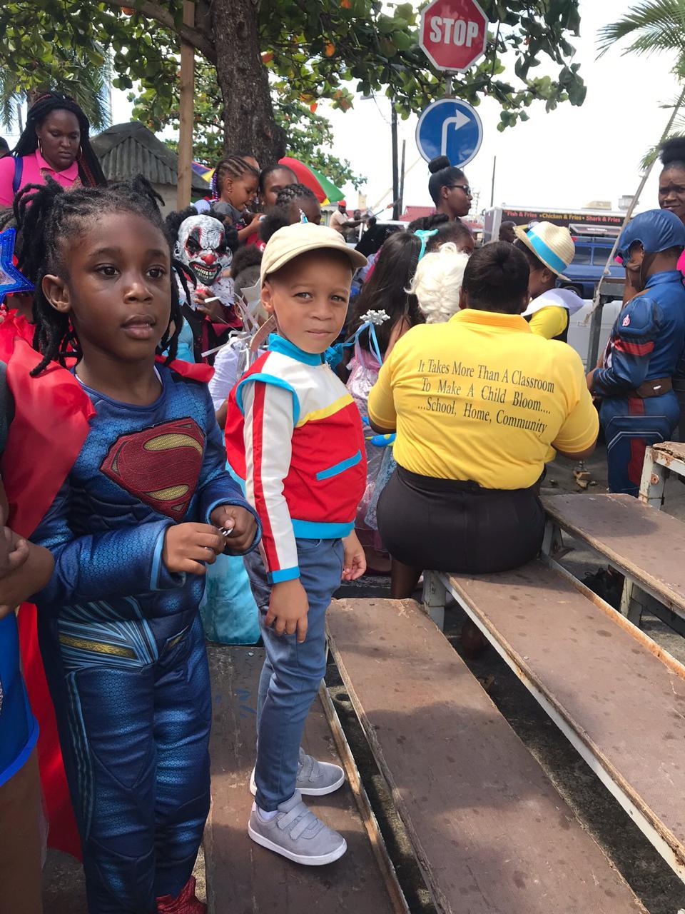 Students dressed as their favourite book characters