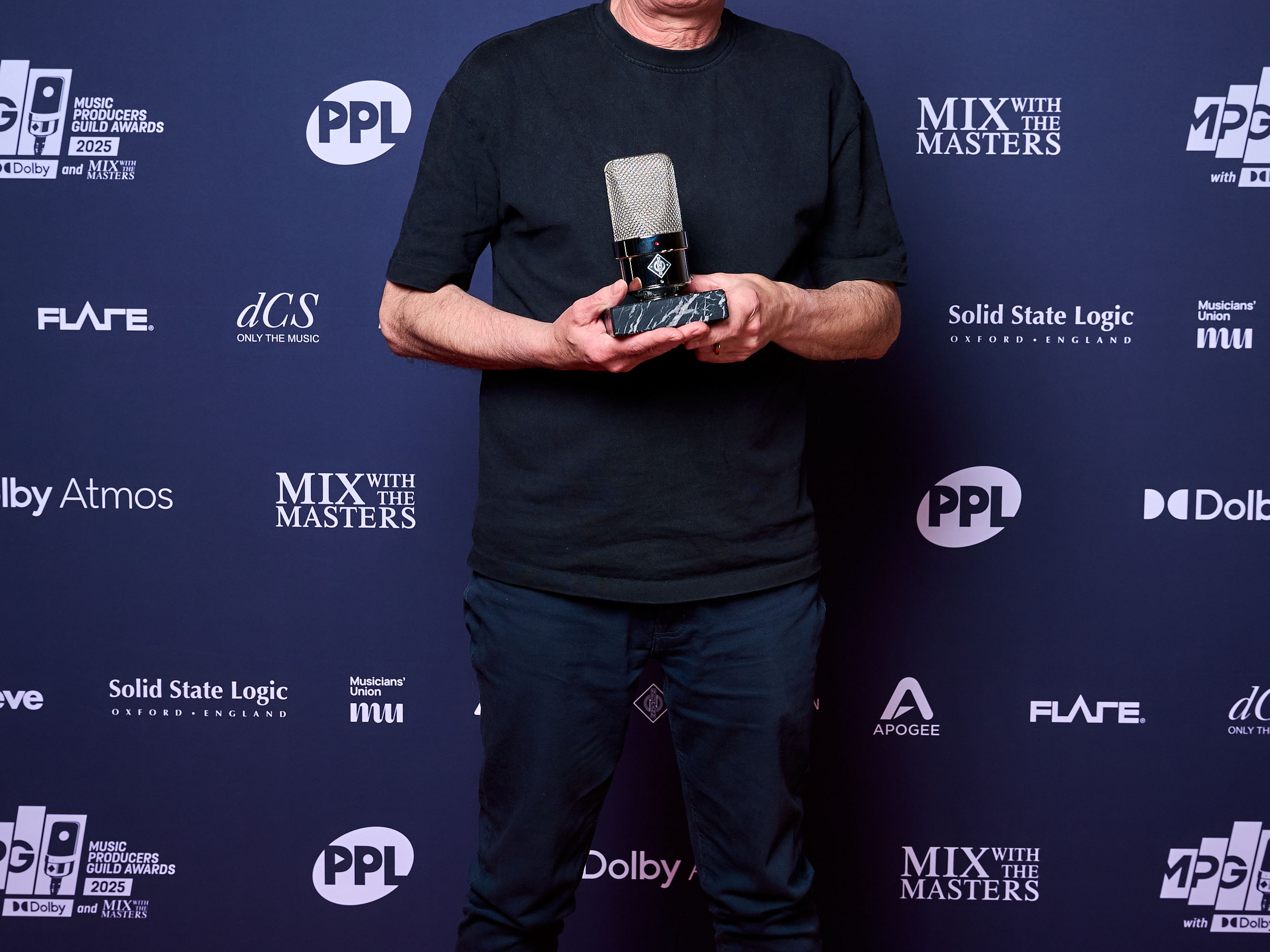 Solid State Logic’s Mike Banks Recognised with Music Producers Guild (MPG) Unsung Hero Award for Outstanding Contributions to Music Production
