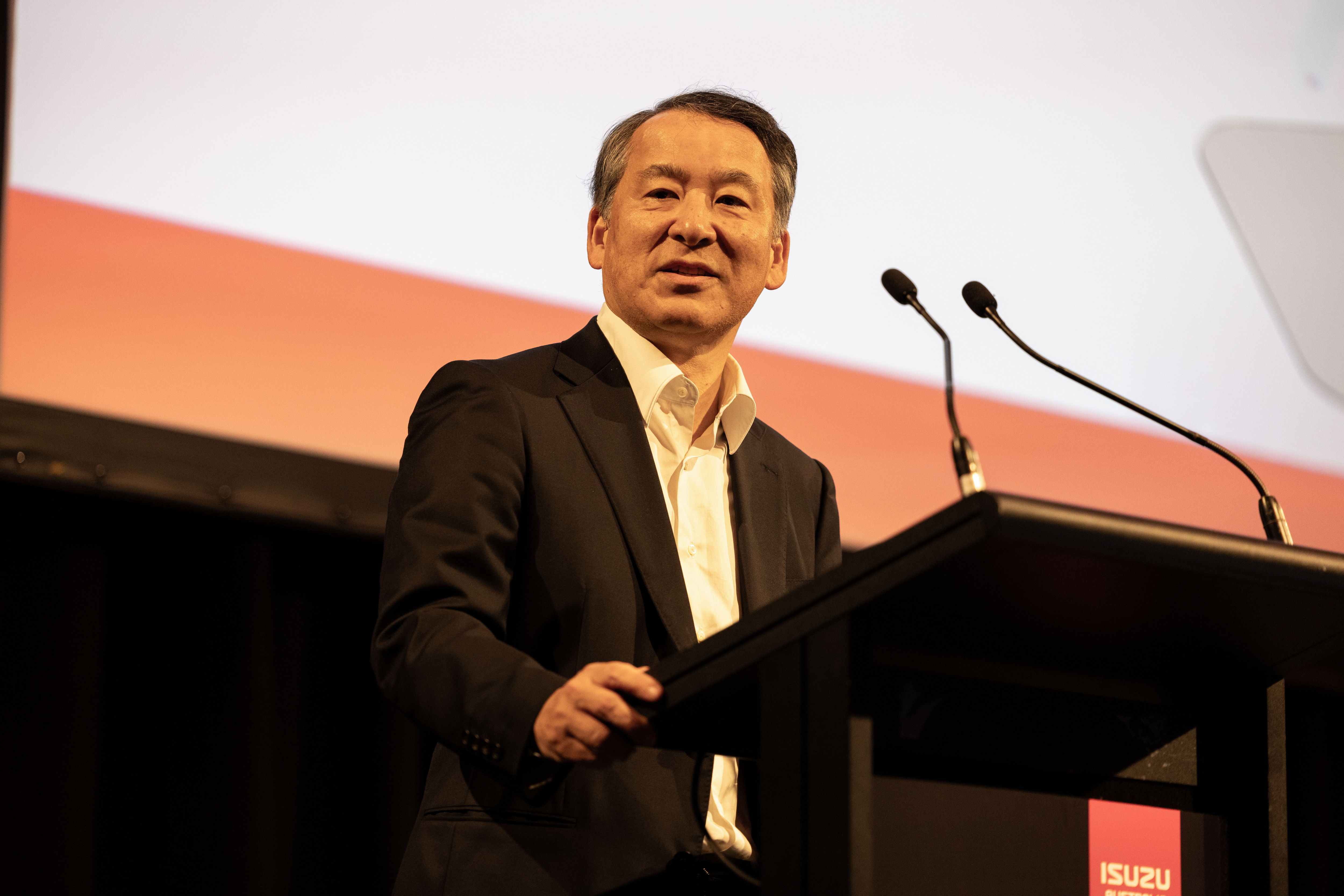 Mr Shinsuke Minami at the IAL National Dealer Meeting in Sydney
