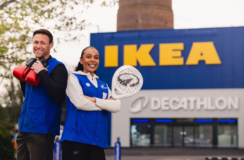 Home Advantage: Decathlon Jumps Into Action at IKEA Croydon With Sporty Family-fun Opening Weekend