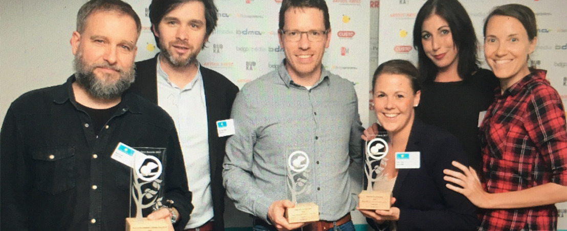 Head Office wins double gold at the Cuckoo Awards