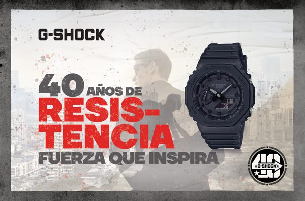 ¡Gana entradas para celebrar el aniversario 40 de G-SHOCK en Chile!