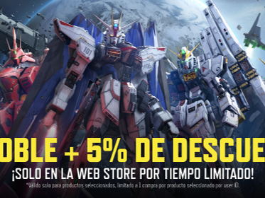 La Tienda Web Oficial de Call of Duty: Mobile, ofrece Doble COD Points por tiempo limitado con el lanzamiento de la Temporada 6 – Gundams Arrive