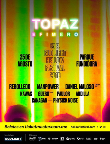 Preview: Topaz Efímero Tent: un pedazo de cielo para los amantes de la música electrónica en el Bud Light Hellow Festival
