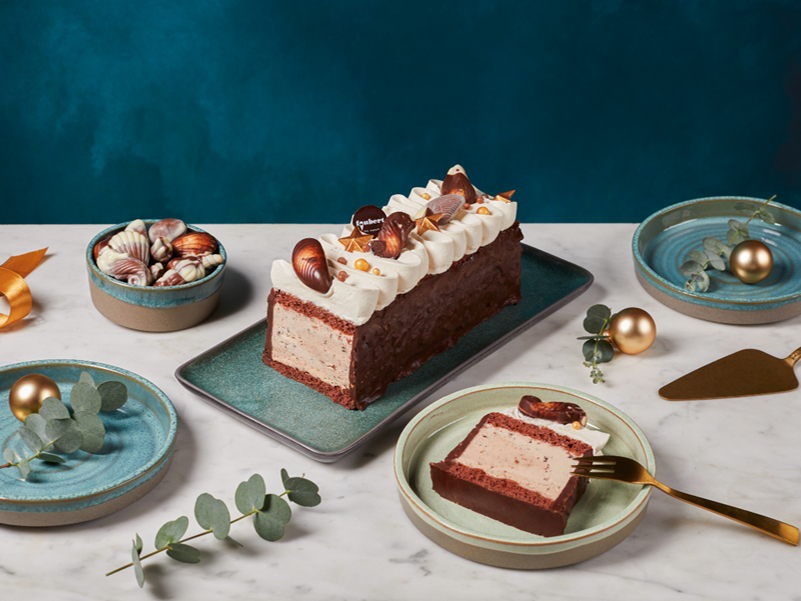De quoi fondre de plaisir : Bûche de Noël Guylian x Foubert à la glace praliné