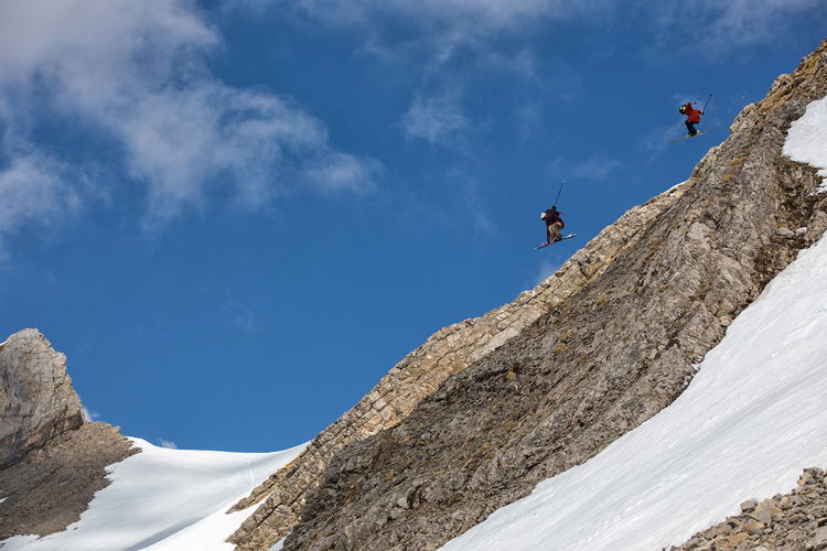 Candide Thovex and Henry Sildaru