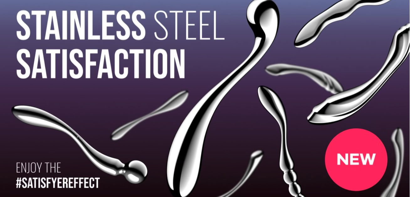 Introductie van de Steel Collection – Nieuwe high-end lijn van Satisfyer