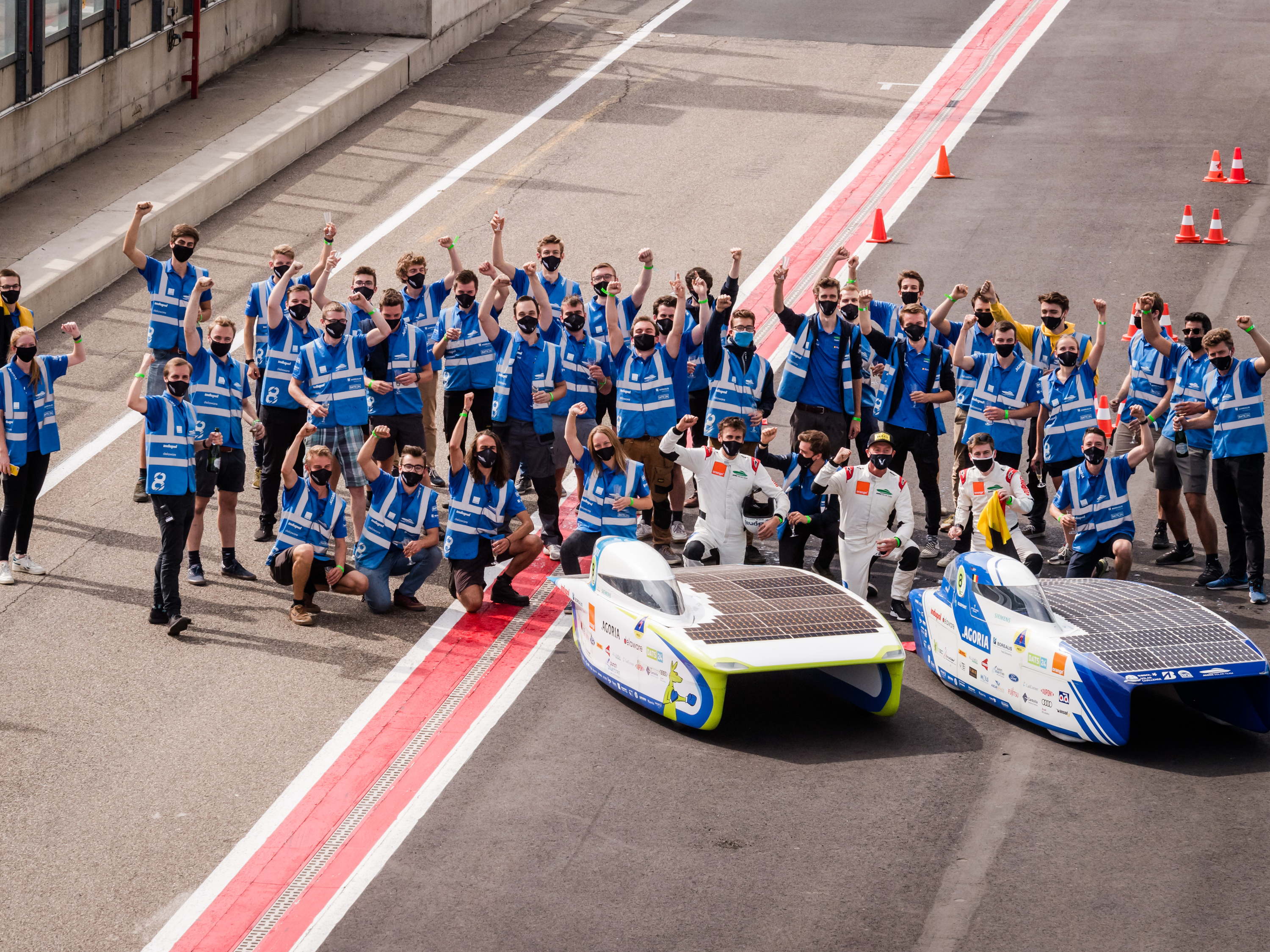 La voiture solaire belge remporte le Championnat d'Europe