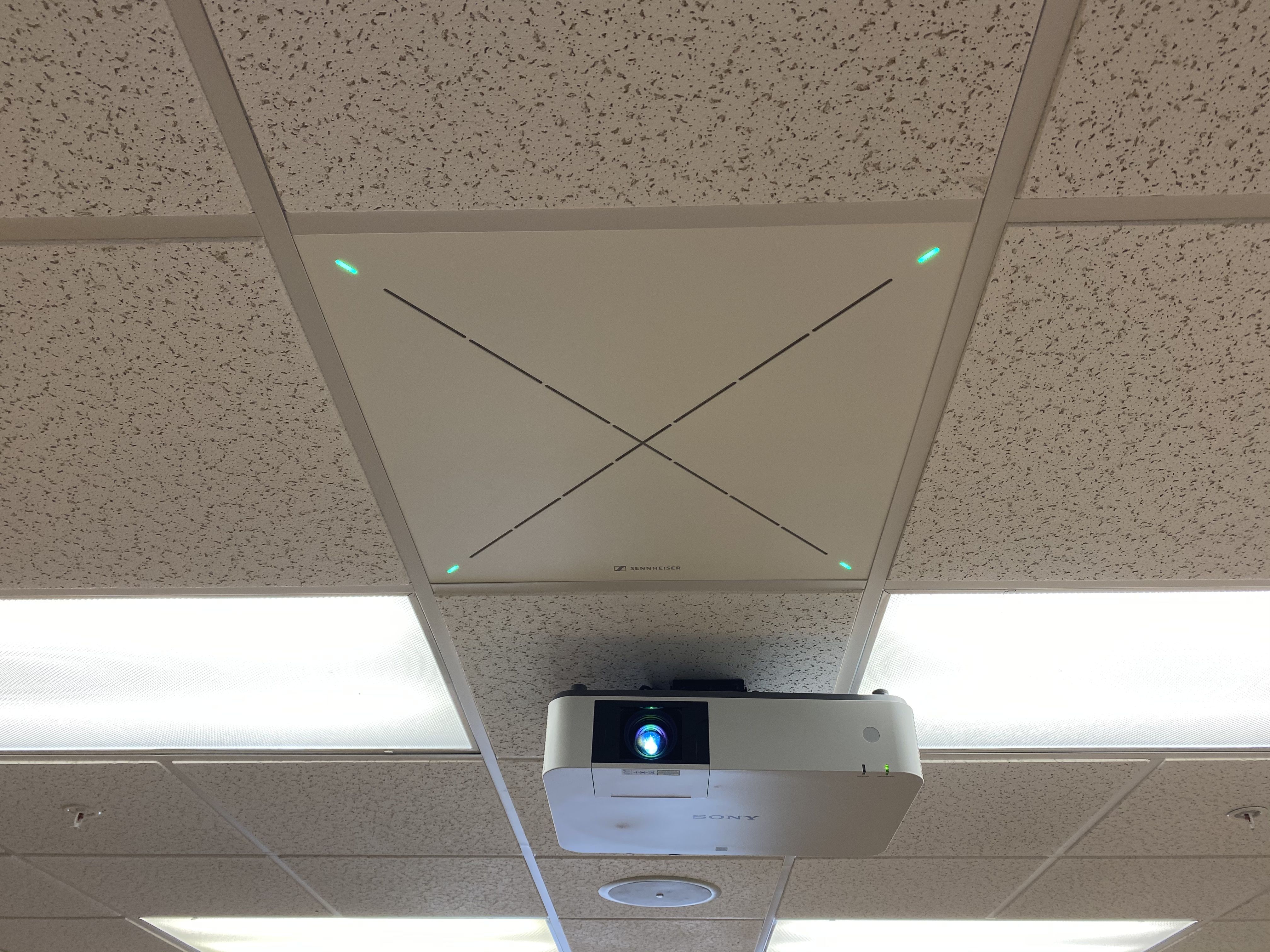 For USF, Sennheiser’s TeamConnect Ceiling 2 presented a cost-effective option that featured excellent performance and was also easy to deploy (Photo courtesy USF)