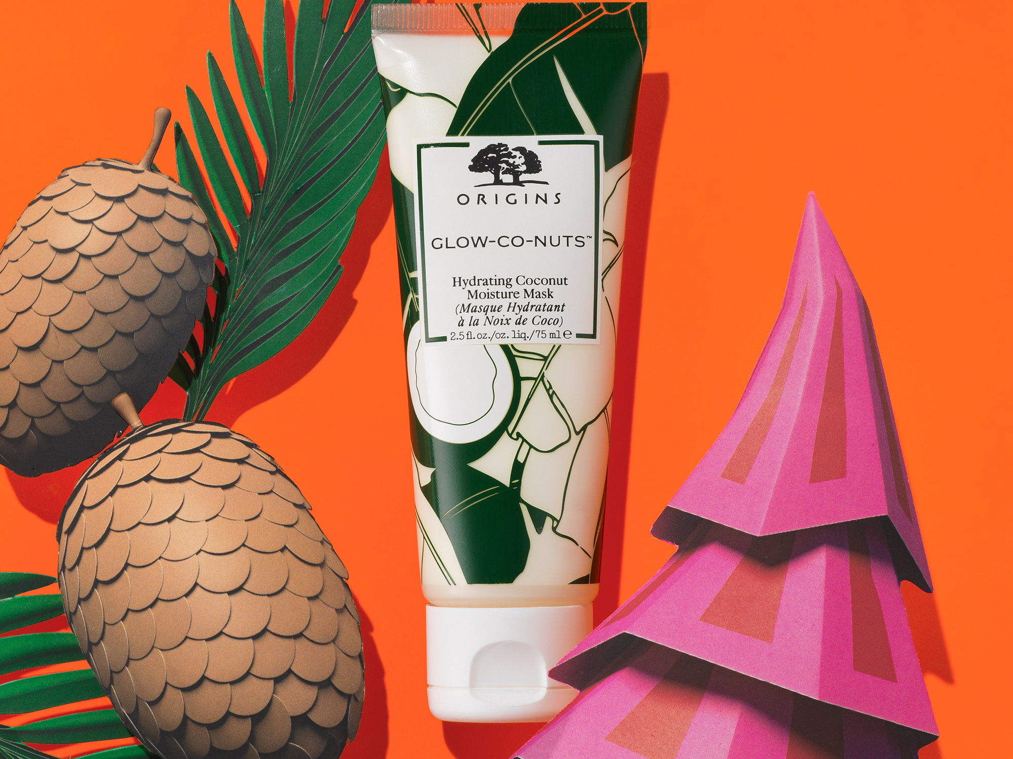 ORIGINS | New: Glow-Co Nuts Hydrating Moisturizing Coconut Mask