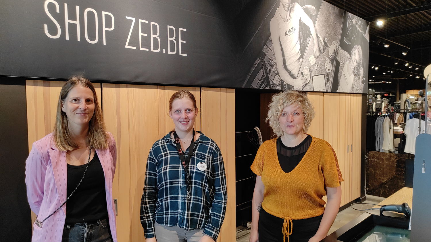 ZEB en Onbeperkt Jobstudent_Lissa Smith-Ellen Cornelis-Veerle Van den Bosch