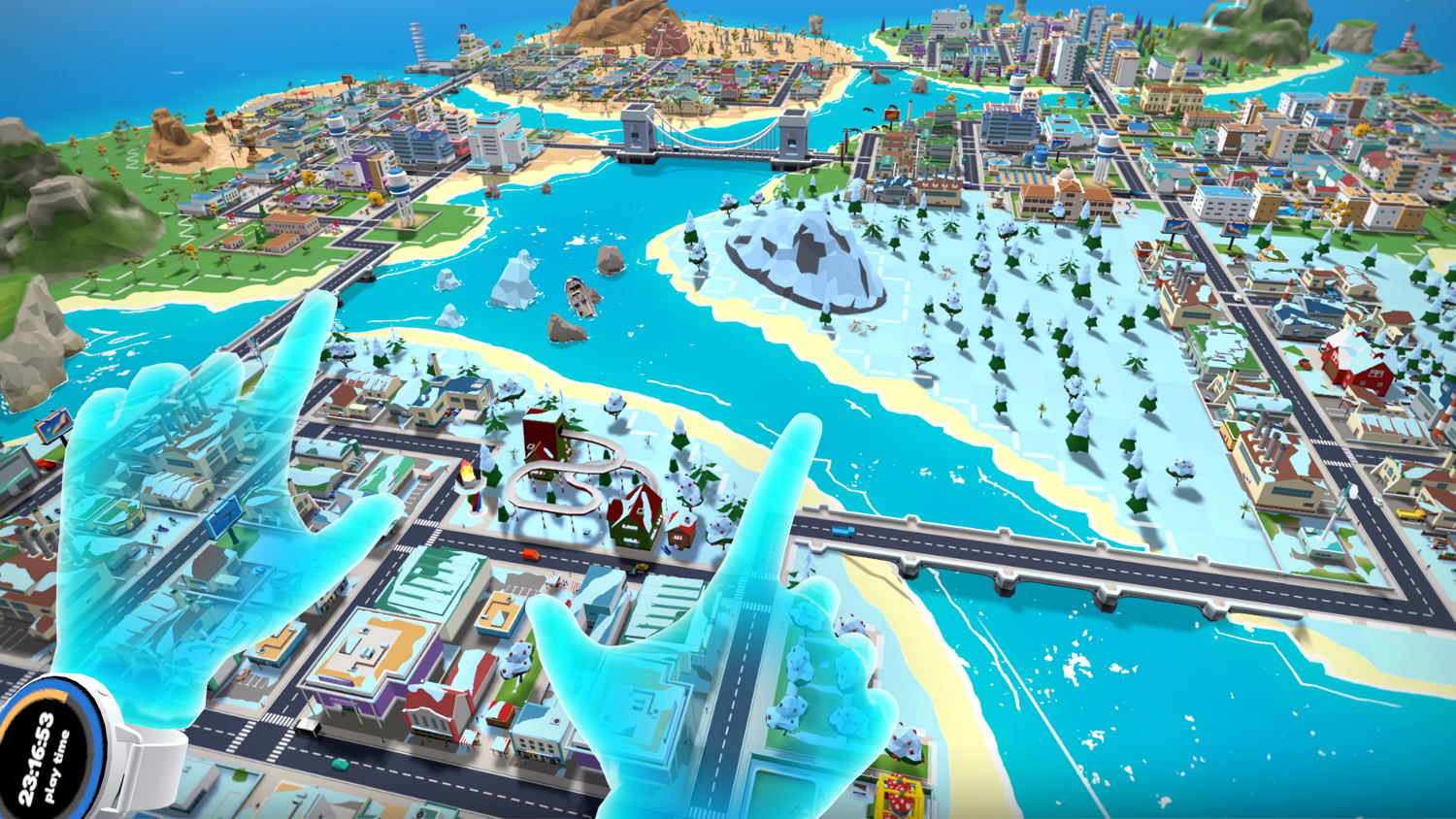 Little Cities Bigger! - Screenshot - Scale