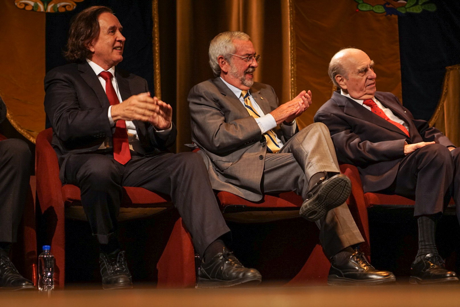 Ing. Daniel Chávez Morán, Enrique Luis Graue y Julio María Sanguinetti en la IX edición del Premio Fundación Vidanta Ing. Daniel Chávez Morán, Enrique Luis Graue y Julio María Sanguinetti en la IX edición del Premio Fundación Vidanta