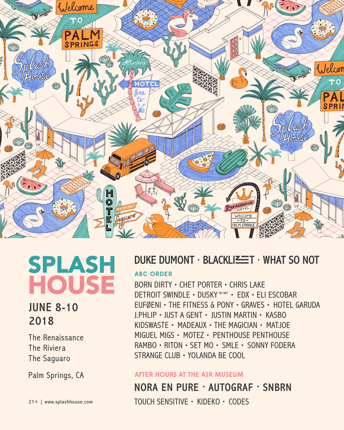 Splash House Lineup 2018