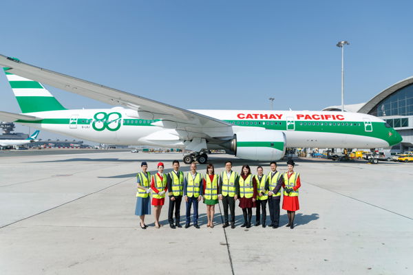 【キャセイパシフィック航空80周年記念】香港トラムモデルセット(未開封)