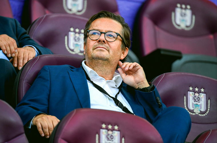 Hoofdaandeelhouder Marc Coucke. © Photonews